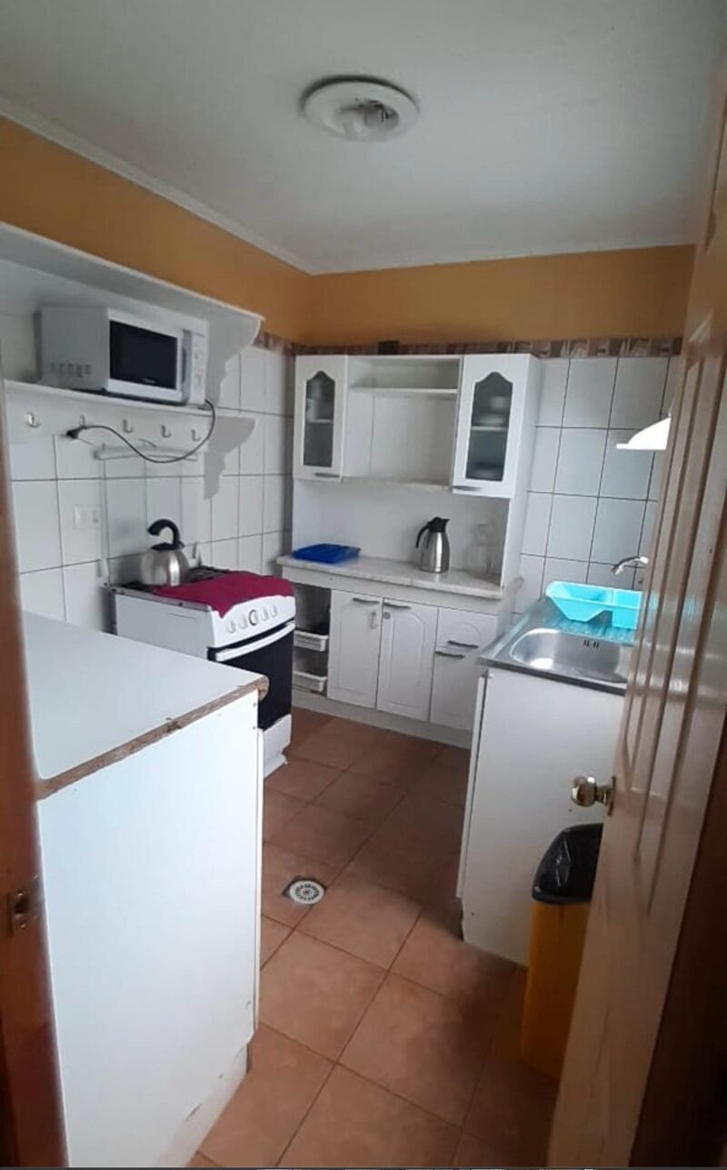 Cocina equipada del departamento